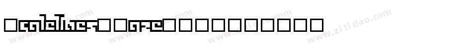 Scalelines Maze BRK字体转换